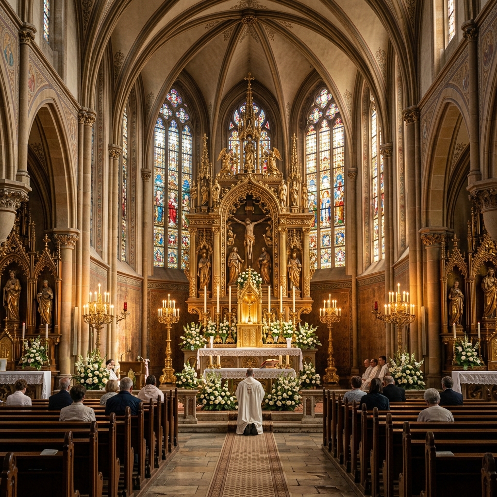 Beautiful interior of St. Joseph Church